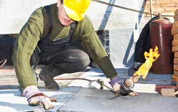 Little Stonham flat roof construction